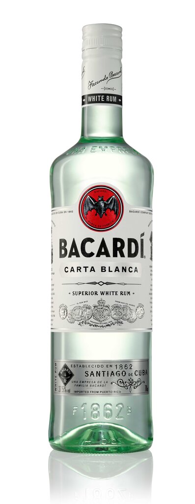 Bacardi Carta Blanca Rum 37.5% 70cl