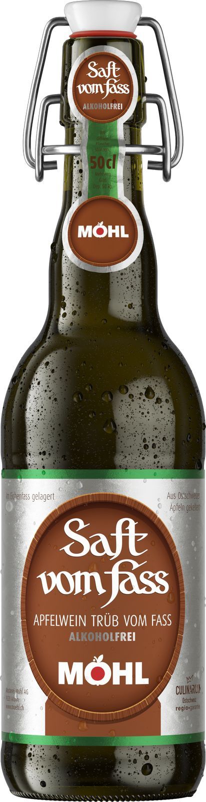 Möhl Saft v. F. trüb alkoholfrei Bügel 0.50l 15er MW 