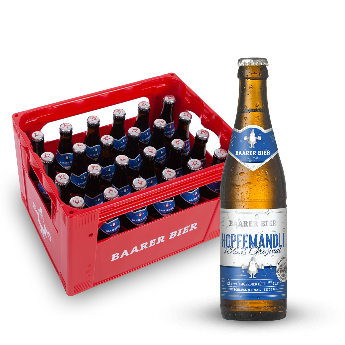 Hopfemandli 1862 Original 33cl 24er MW