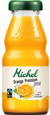 Michel Orange Premium 0.20l Glas EW  