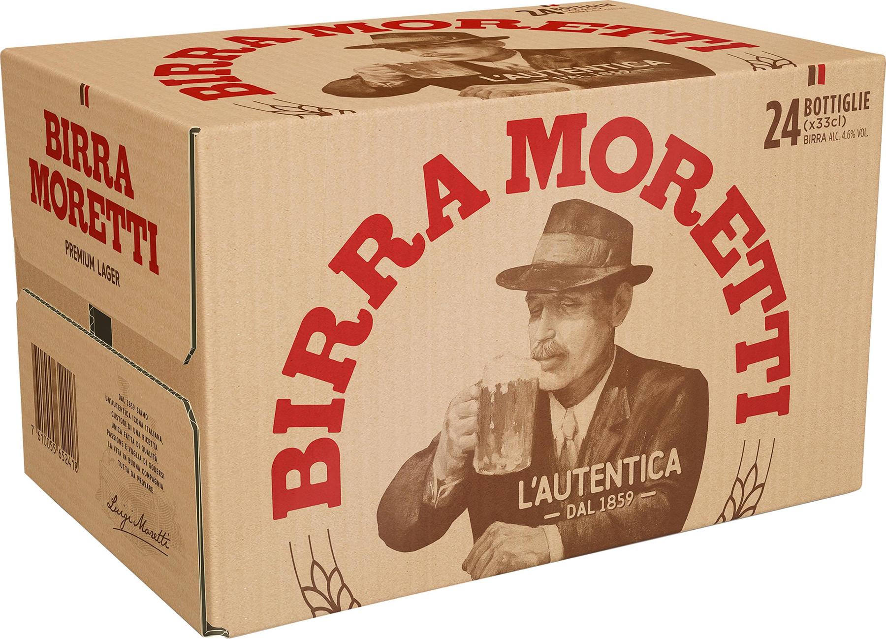 Birra Moretti L'Autentica 33cl 24er EW