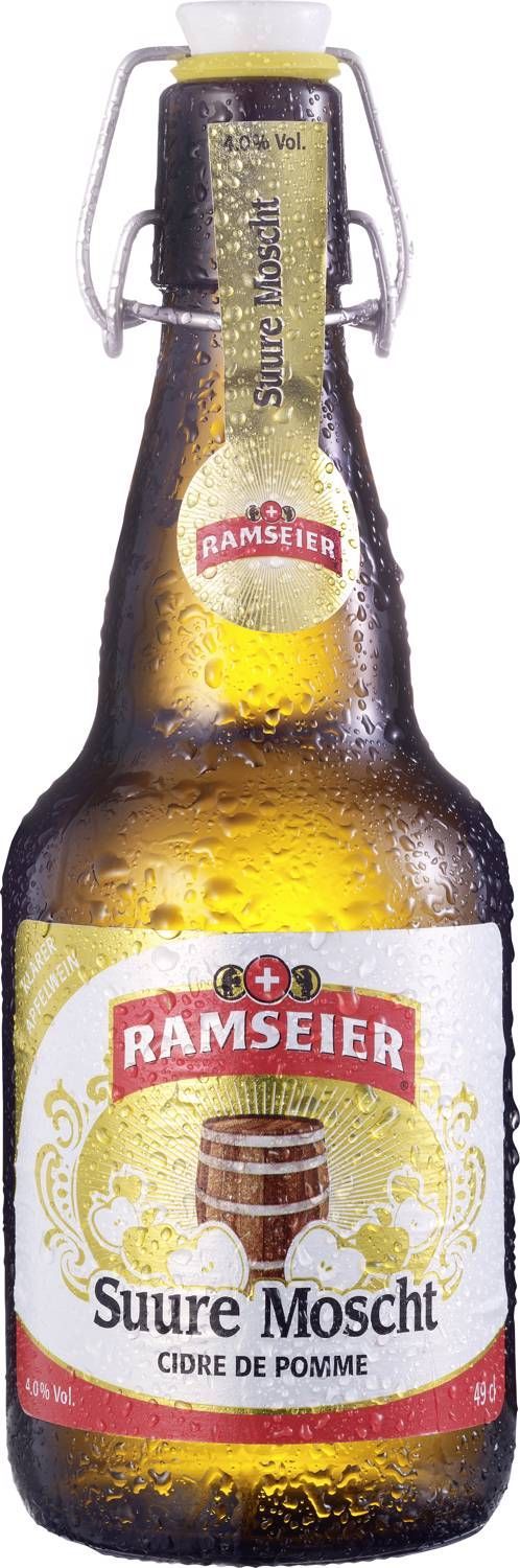 Ramseier Suure Moscht klar Bügel 0.49l 12er MW 