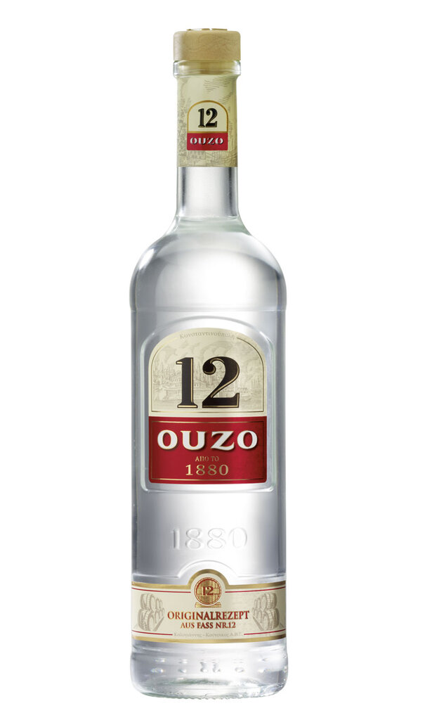 Ouzo 12 Griechischer Anis 38% 70cl