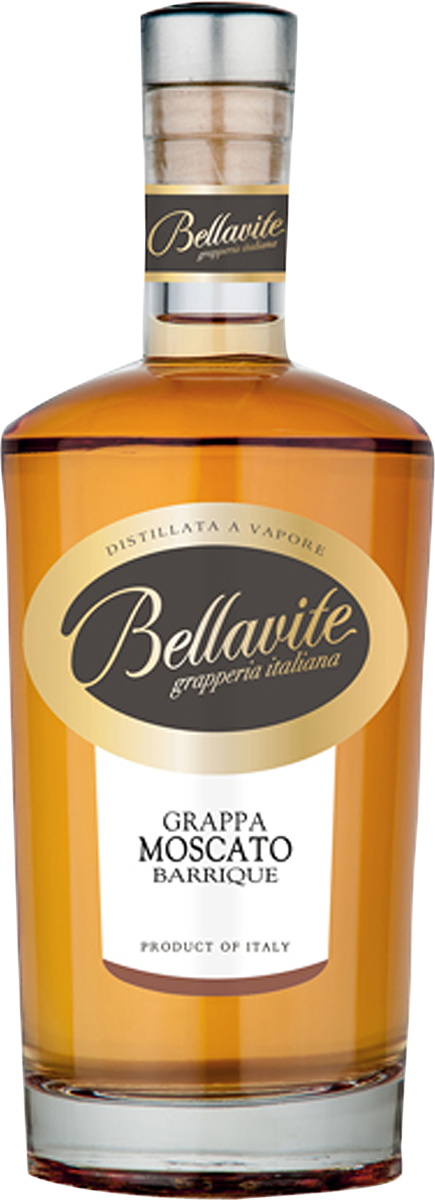 Bellavite Grappa di Moscato Barrique 40% 50cl