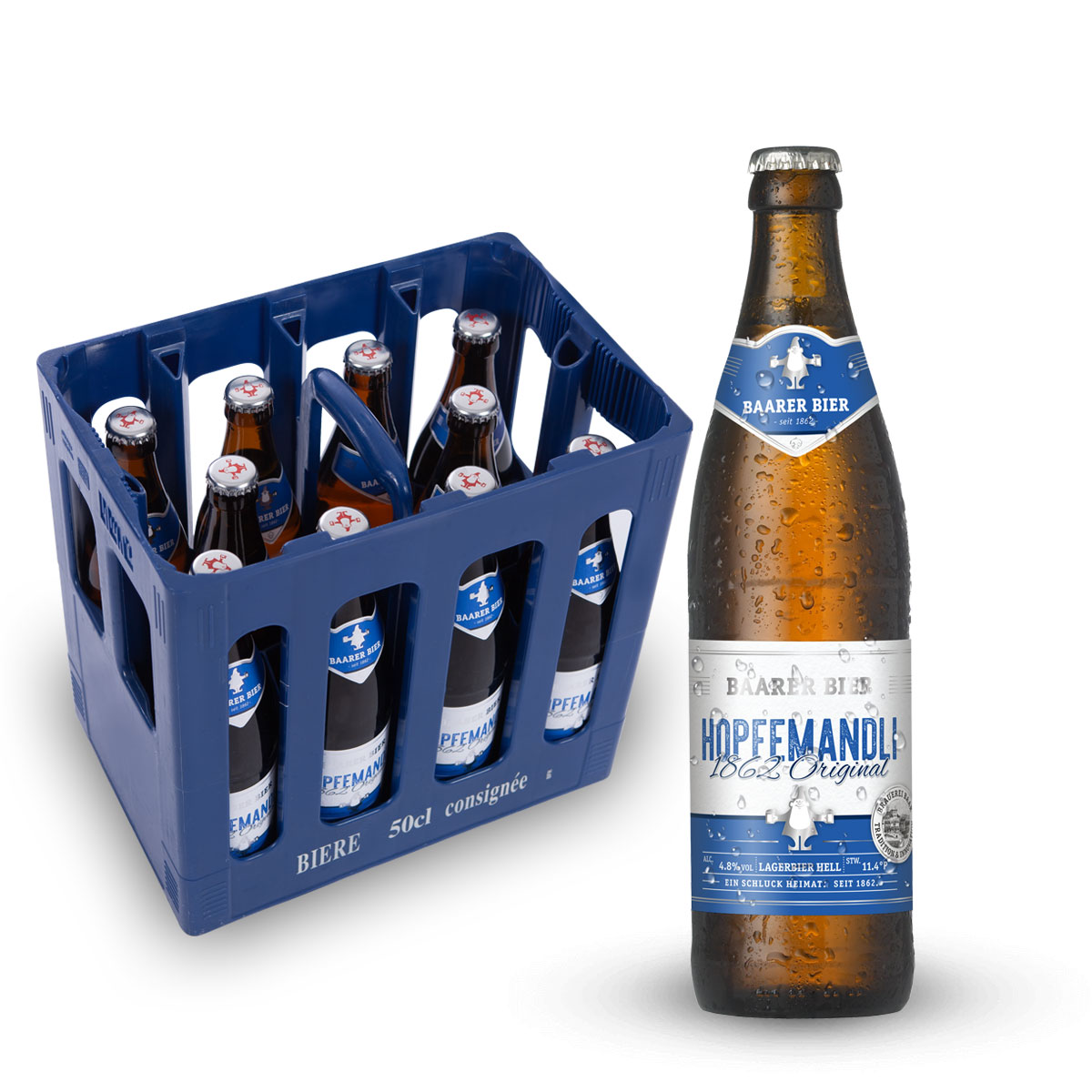 Hopfemandli 1862 Original 50cl 10er MW