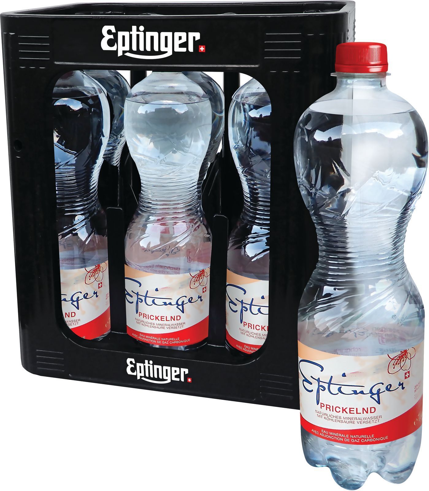 Eptinger rot (prickelnd) 1.0l 6er PET Har.