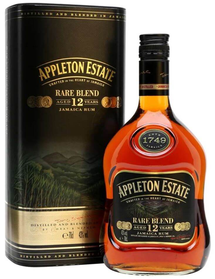 Appleton Estate Rare Blend Rum 12 J. 43% 70cl