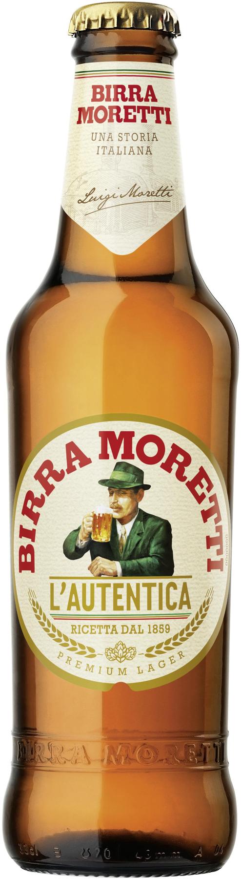 Birra Moretti L'Autentica 33cl 24er EW