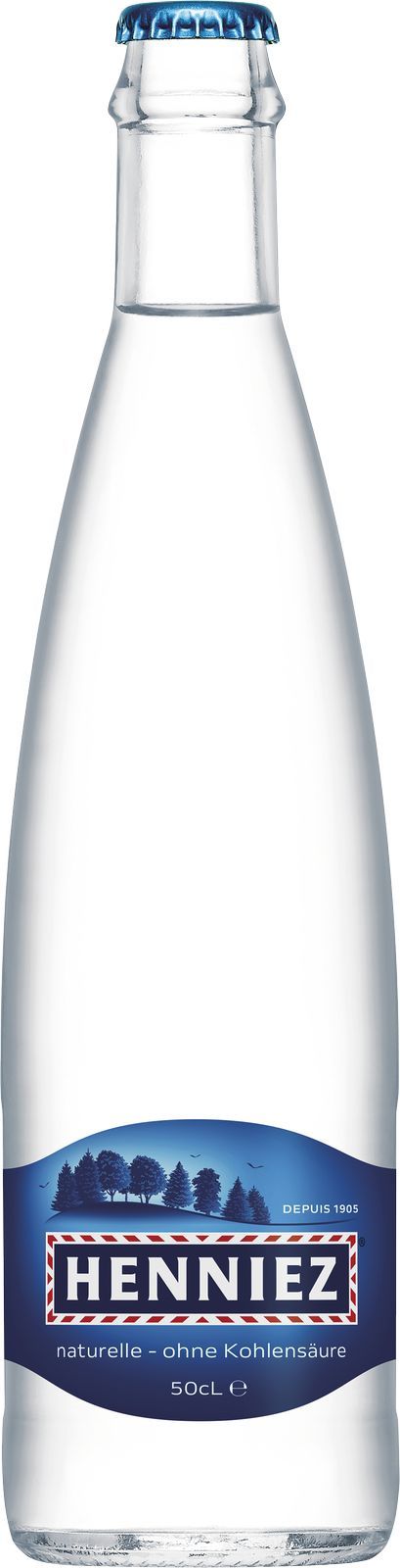 Henniez blau ohne CO2 0.50l MW 20er