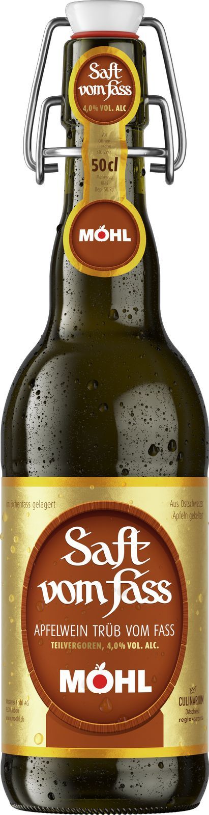 Möhl Saft v. F. trüb Bügel 0.50l 15er MW 