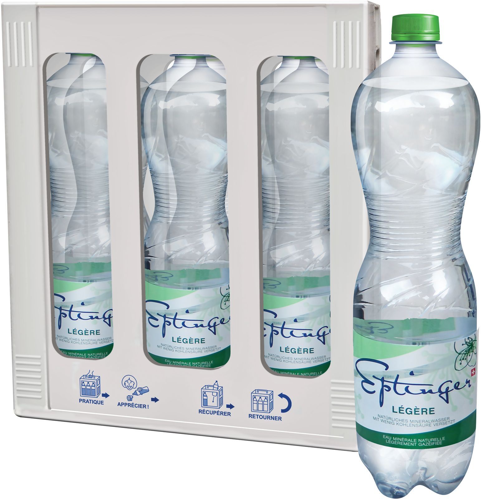 Eptinger grün (légère) 1.5l 6er PET Har.
