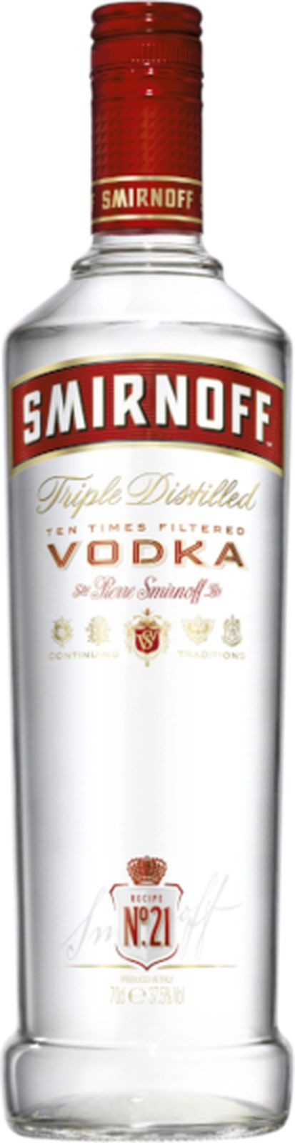 Smirnoff Vodka 37.5% 70cl