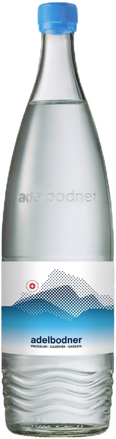 Adelbodner Mineral mit CO2 1.00l 12er MW