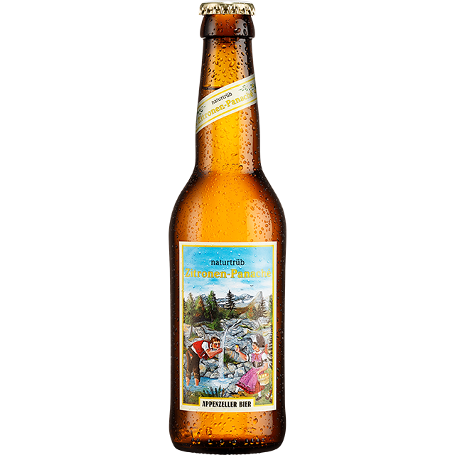 Appenzeller Zitronen-Panaché naturtrüb 33cl 24er MW