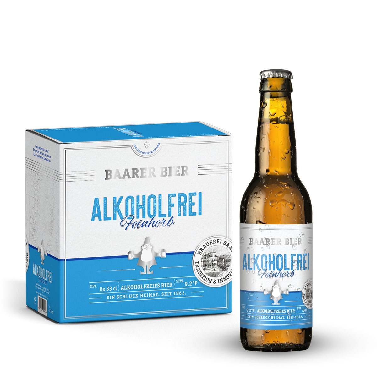 Alkoholfrei Feinherb 33cl 8er EW
