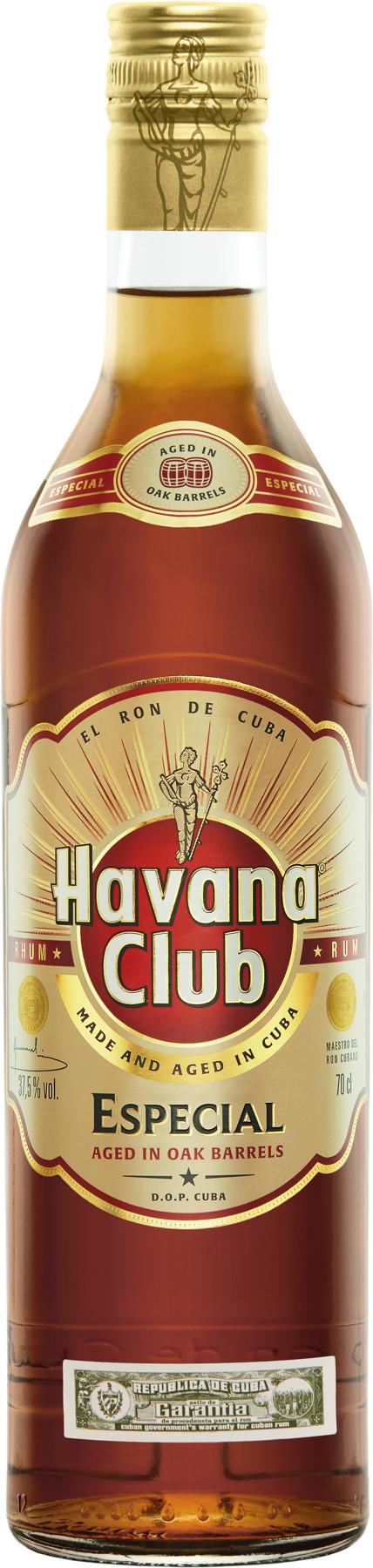 Havana Club Especial Rum 37.5% 70cl