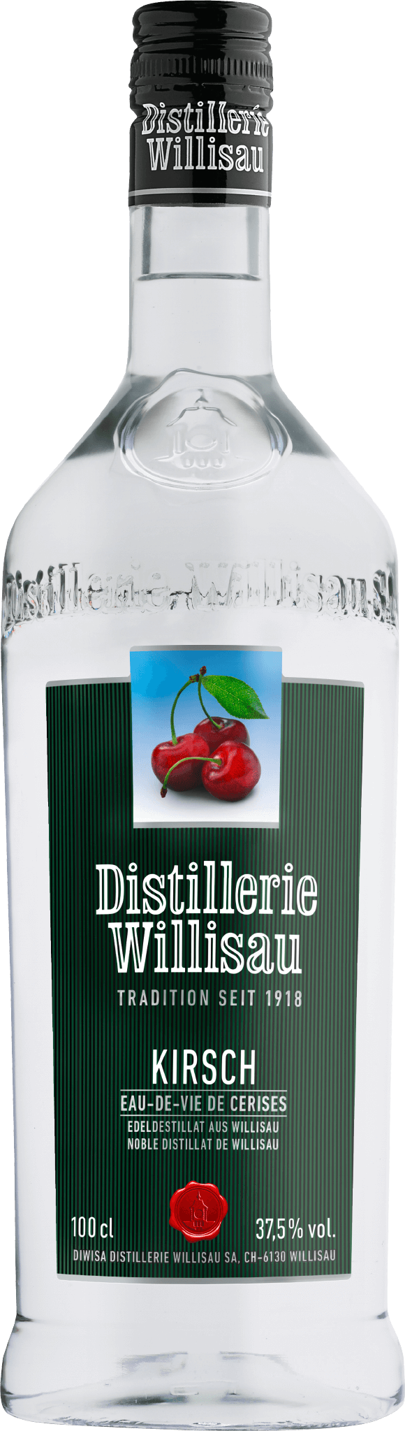 Distillerie Willisau Kirsch 37.5% 100cl