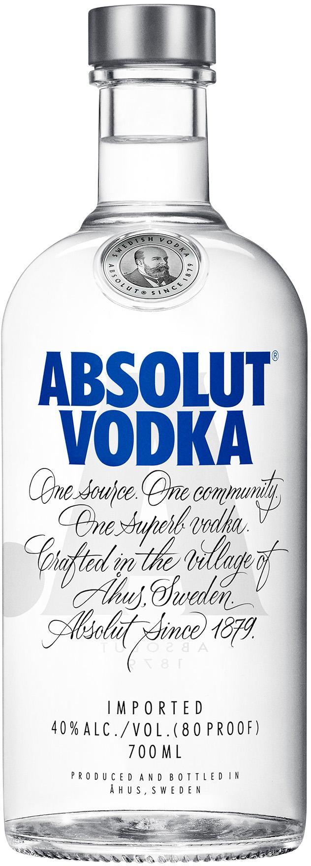 Absolut Vodka 40% 70cl