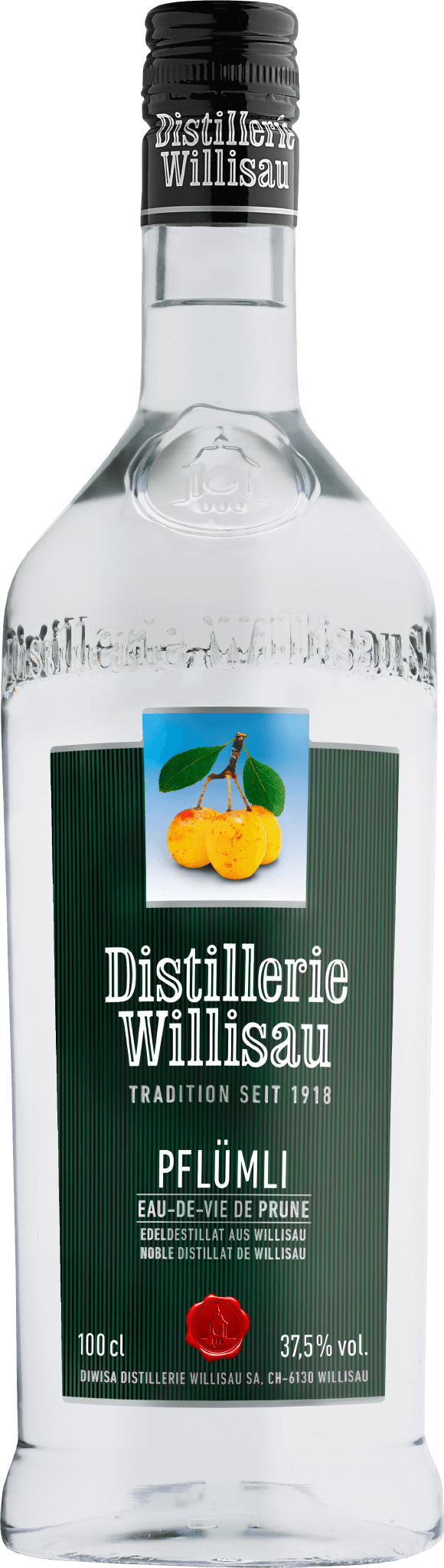Distillerie Willisau Pflümli 37.5% 100cl