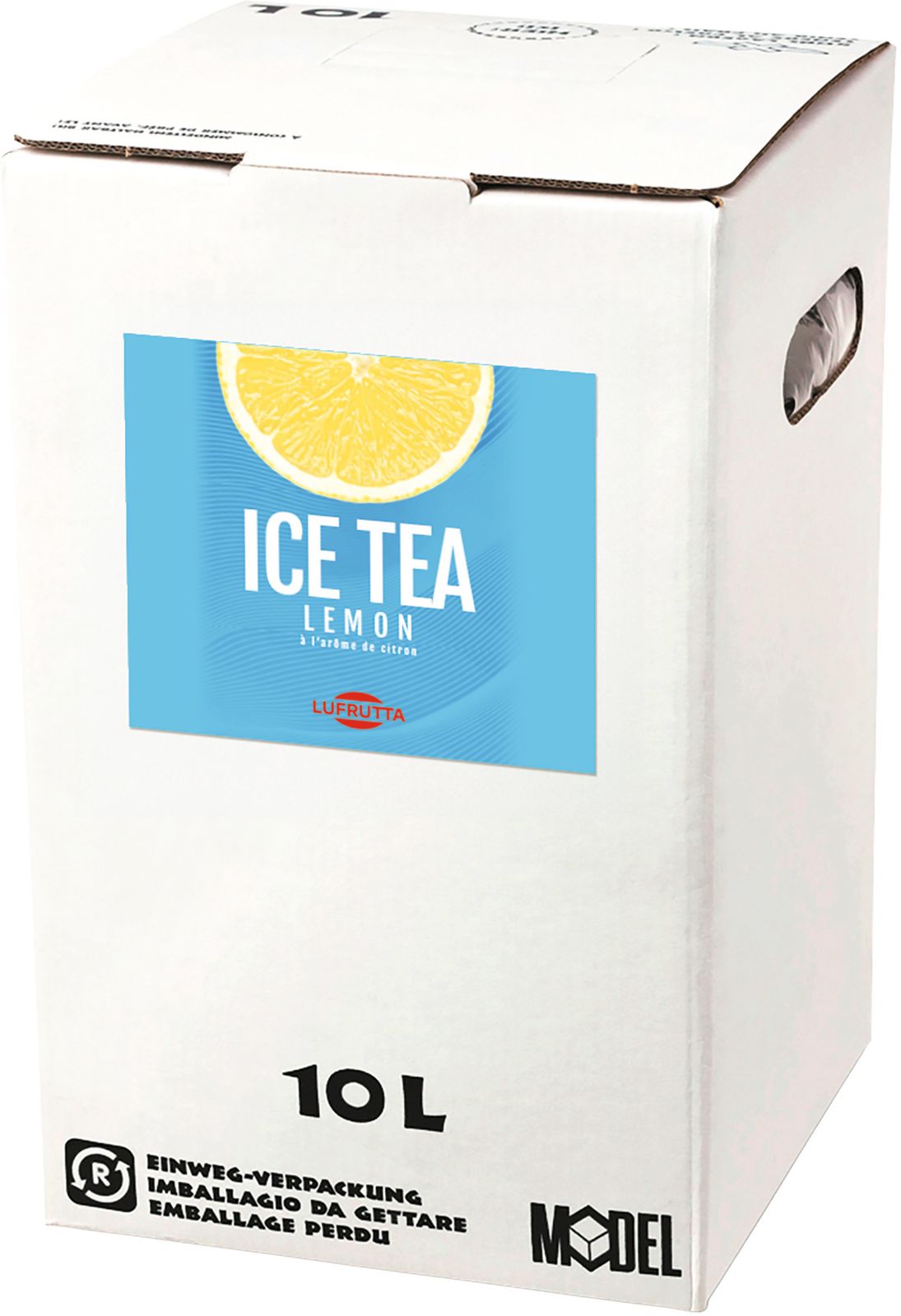 Lufrutta Ice Tea Lemon Bag in Box 10l