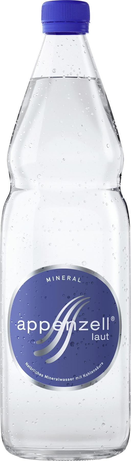 Appenzeller Mineral laut mit CO2 1.0l 12er MW