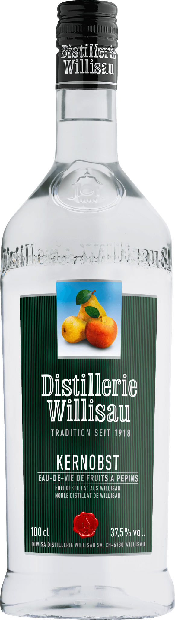 Distillerie Willisau Kernobstbrand 37.5% 100cl
