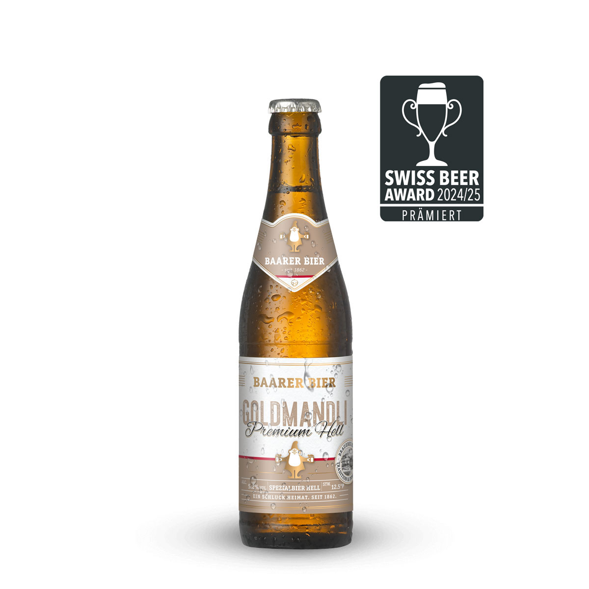Goldmandli Premium Hell 33cl 10er MW