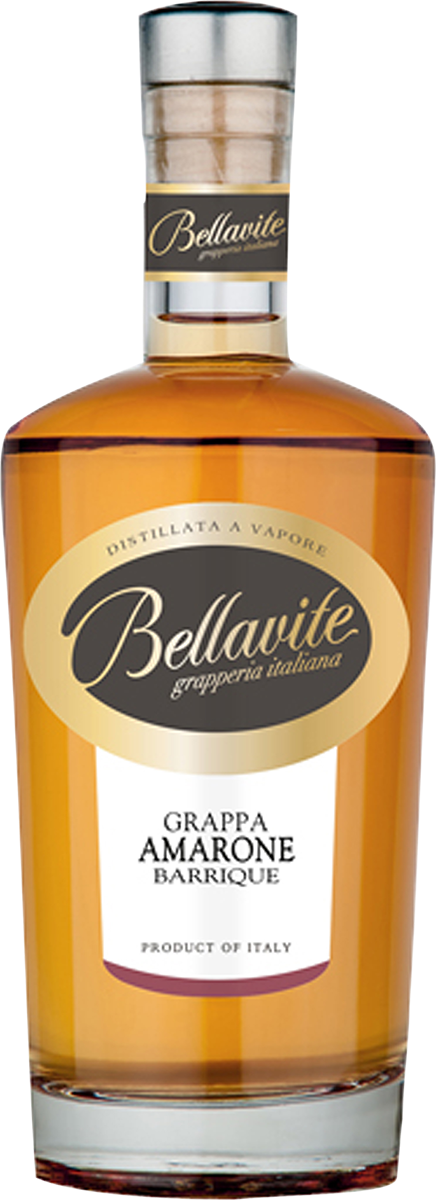 Bellavite Grappa di Amarone Barrique 40% 50cl