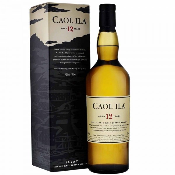 Caol Ila Single Malt 12 J. 43% 70cl