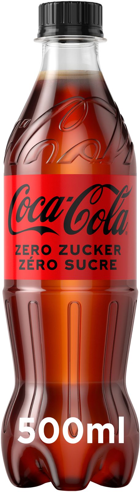 Coca Cola Zero 0.50l 24er PET Tray 