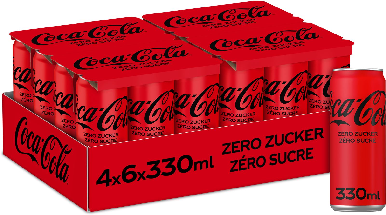 Coca Cola Zero Dose 0.33l 24er Tray 