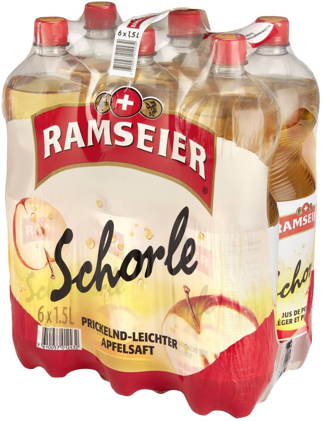 Ramseier Apfelschorle 1.5l 6er PET Tray